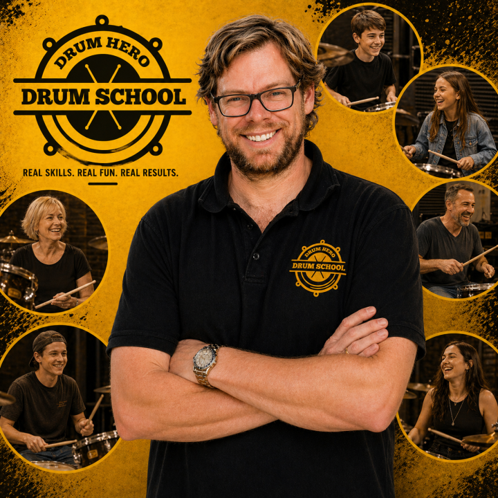 Drum hero Drum School - Real Skills Real Results Real Reults